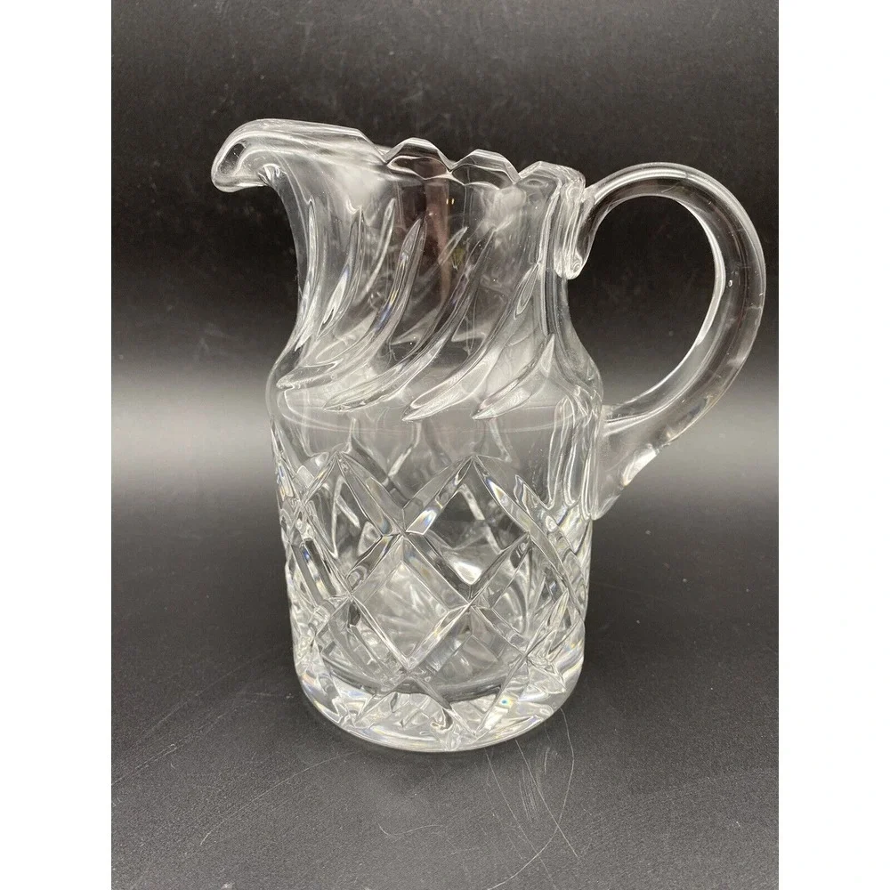 Rogaska Crystal Pitcher Diamond Pattern‎ 6